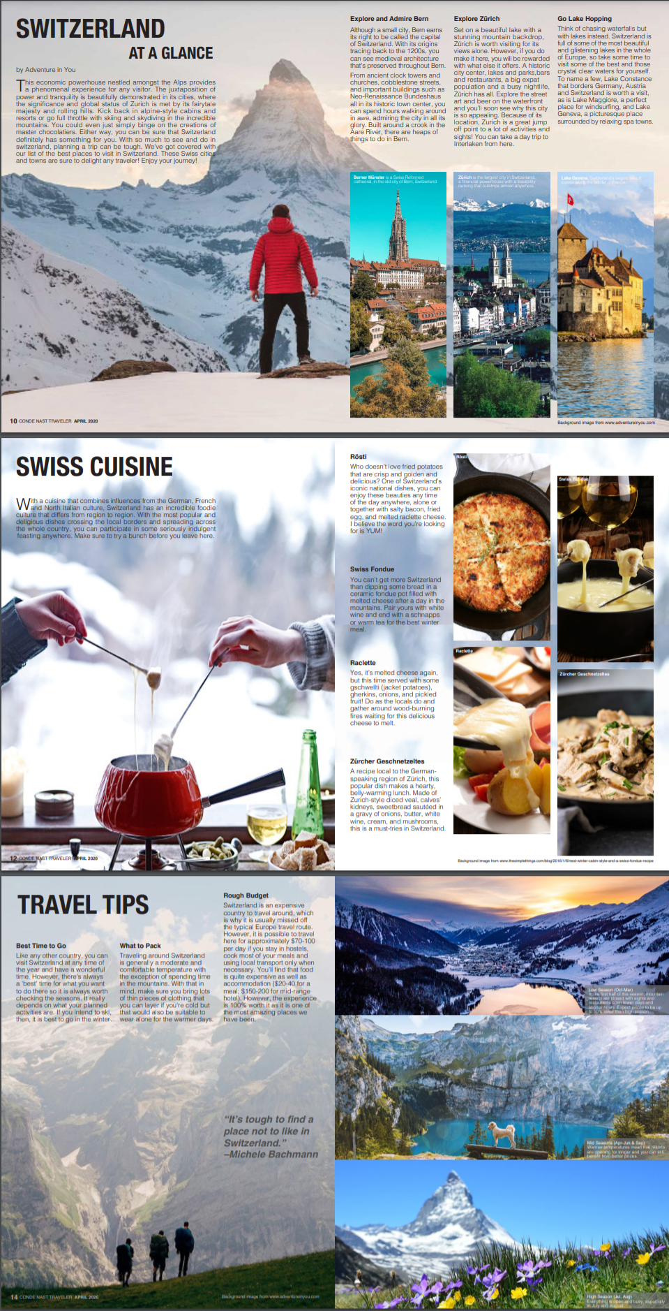 magazine feature article